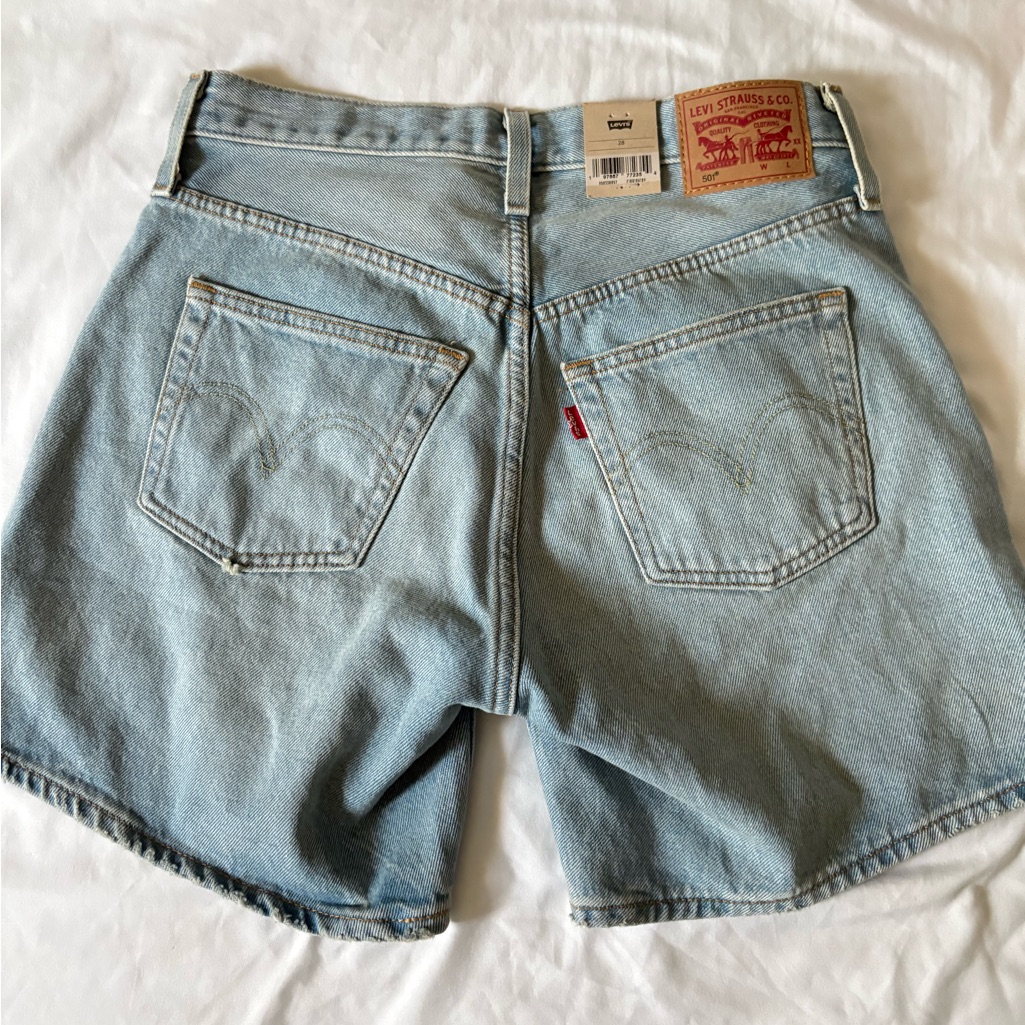 Brand New Levi 501 Jorts